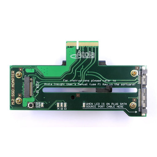 M.2 PCIe/SATA SSD extension module